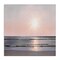 Stupell Industries Peach Sunrise over Beach Canvas Wall Art Design by Mike Calascibetta